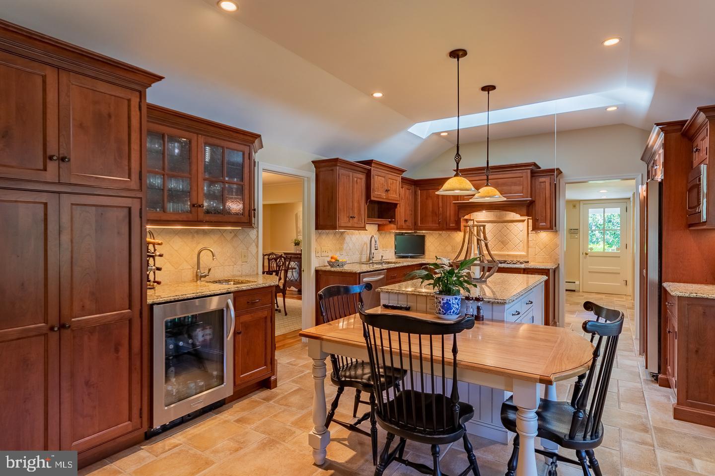 942 Ethan Allen Road Berwyn, PA 19312 - Photo 6 of 43 Ceramic tile, custom cabinets, sky lights and more