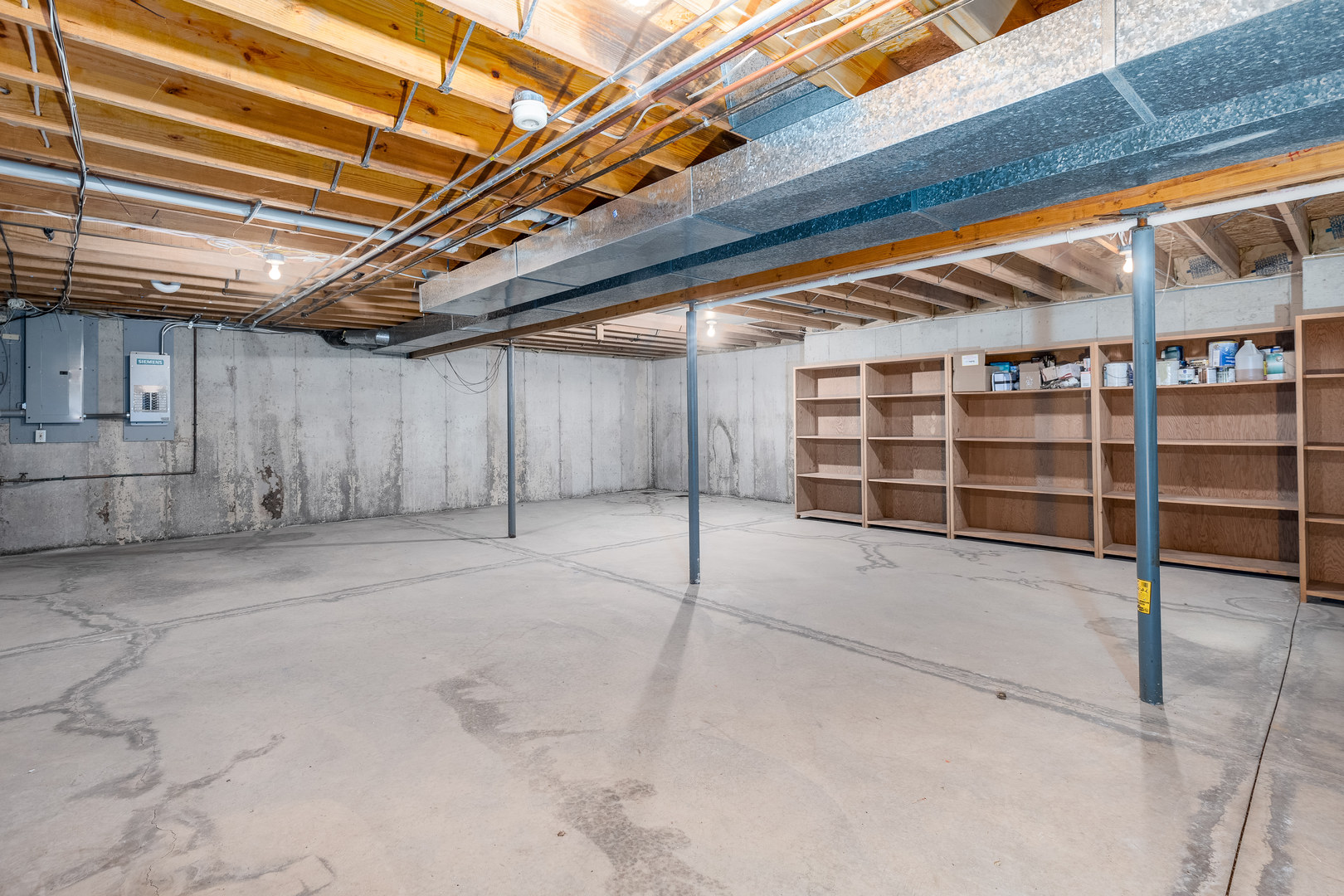 145 Porter Avenue Grand Ridge, IL 61325 - Photo 24 of 32 a view of an empty room with wooden ceiling