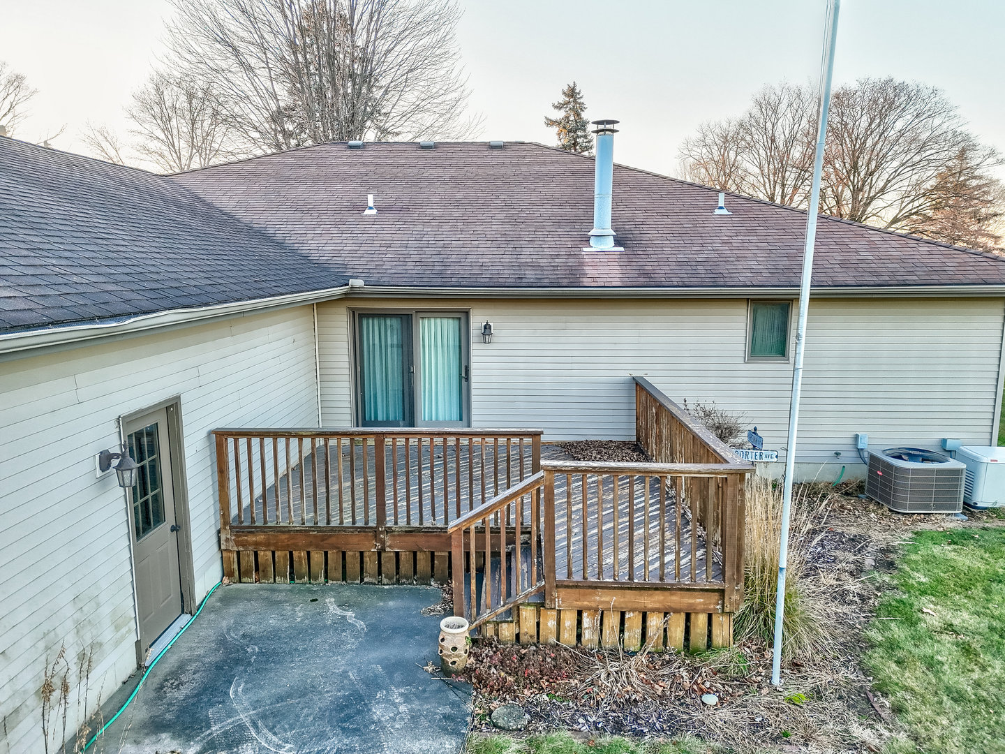 145 Porter Avenue Grand Ridge, IL 61325 - Photo 27 of 32 a view of a brick house with large window and a table