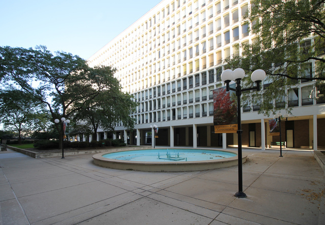 1451 East 55th Street, Unit 523N Chicago, IL 60615 - Photo 11 of 11 a view of building with yard