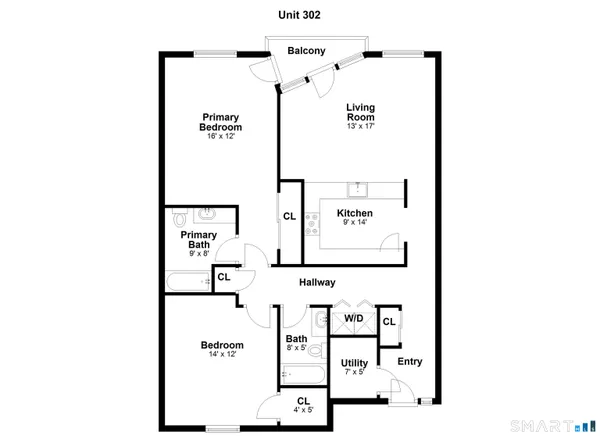 $299,000 | 3250 Fairfield Avenue, Unit 302, Bridgeport, CT 06605