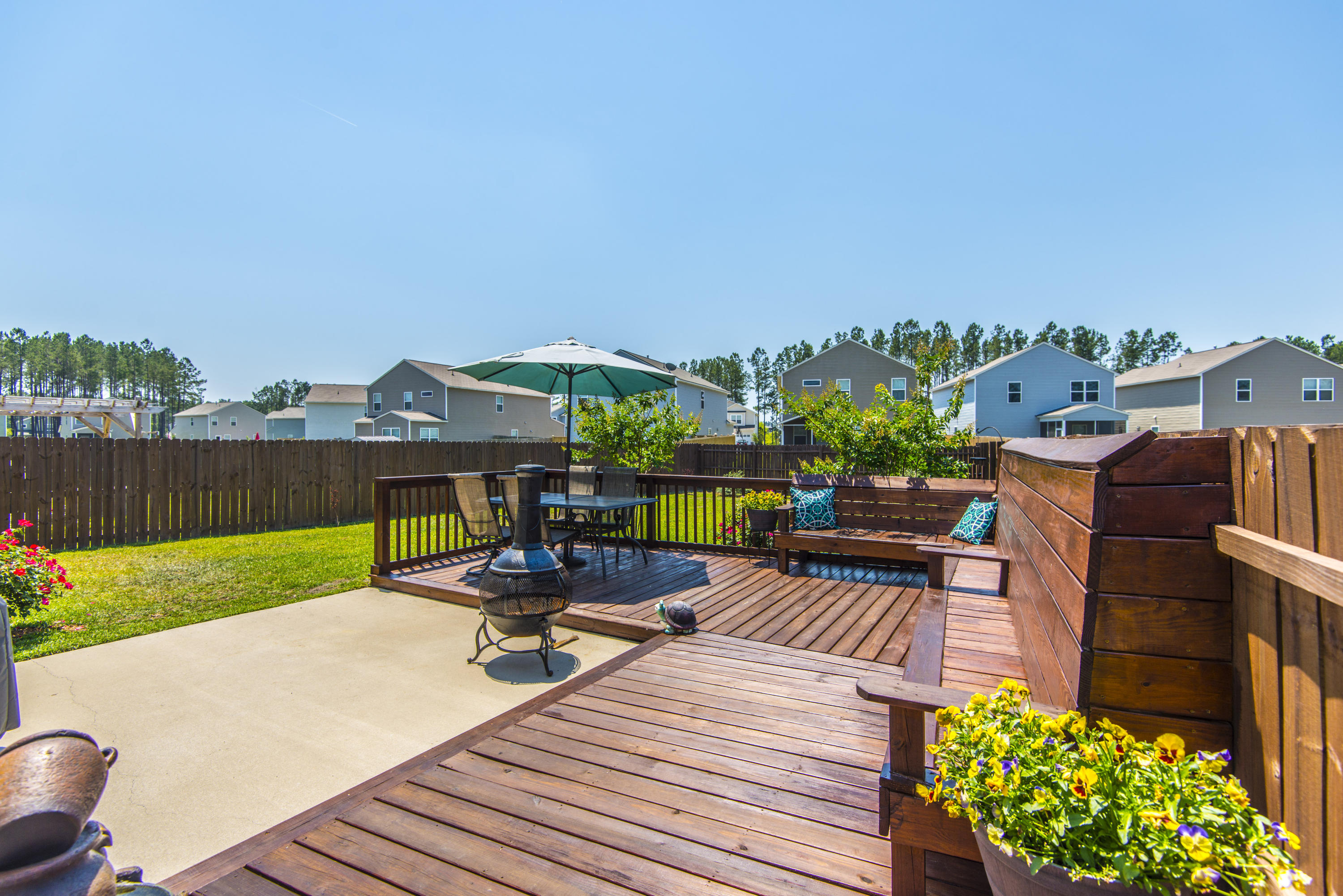 129 Brookhaven Road Summerville, SC 29486 - Photo 40 of 40 backyard, patio, deck area