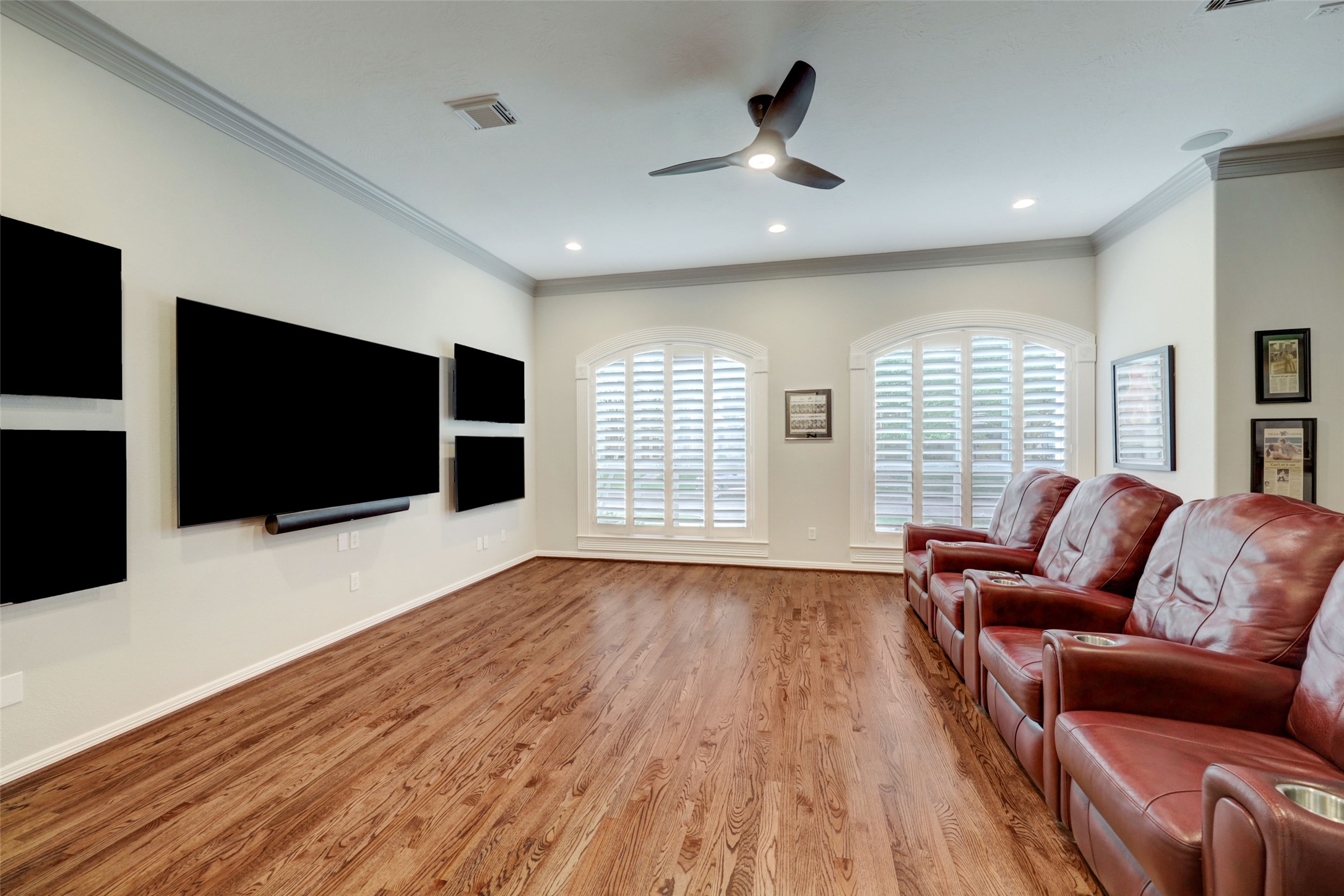 4004 Childress Street Houston, TX 77005 - Photo 10 of 35 a living room with furniture and a flat screen tv