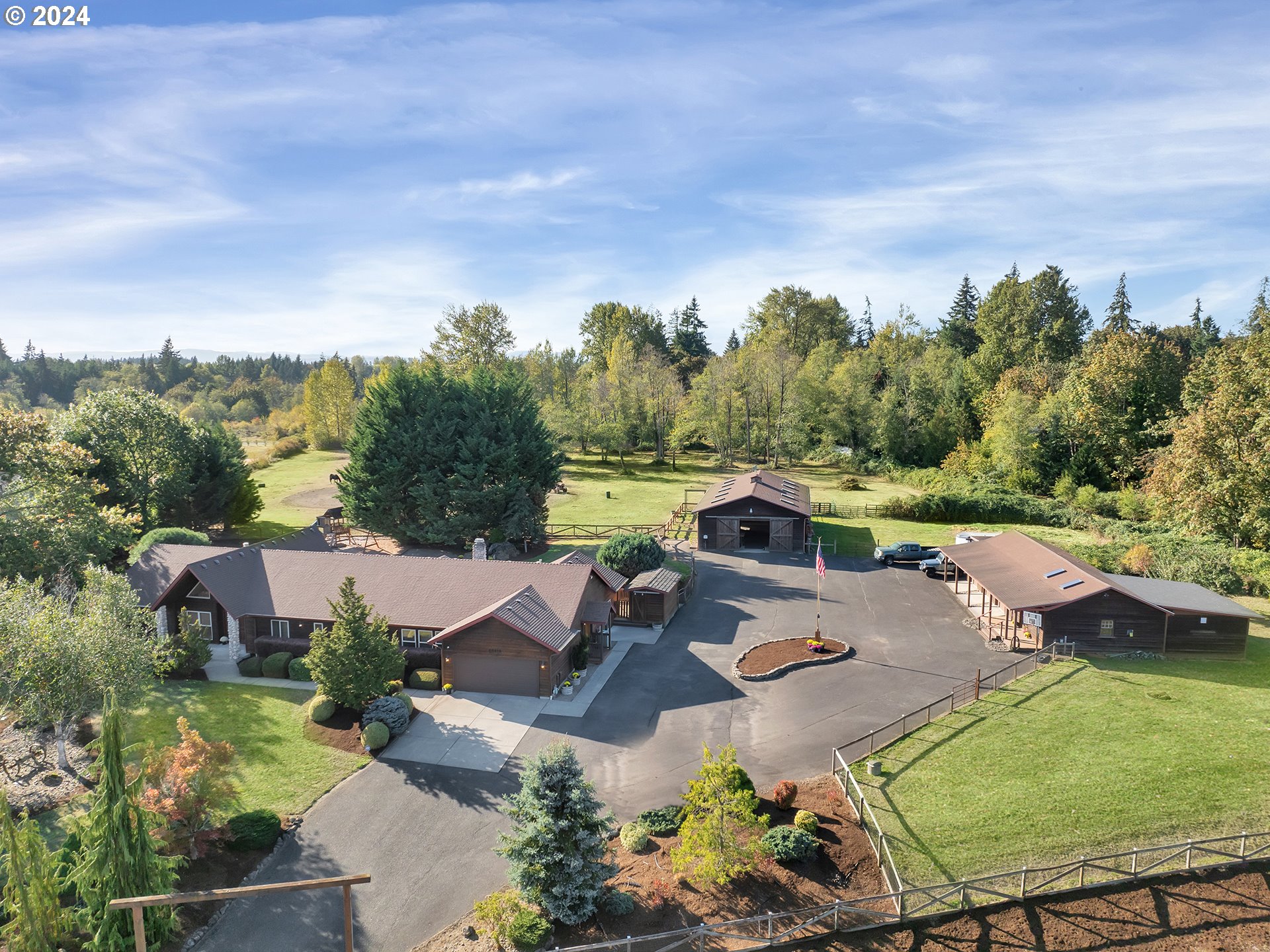 30410 Northwest 18th Place Ridgefield, WA 98642 - Photo 4 of 43 an aerial view of a house with outdoor space