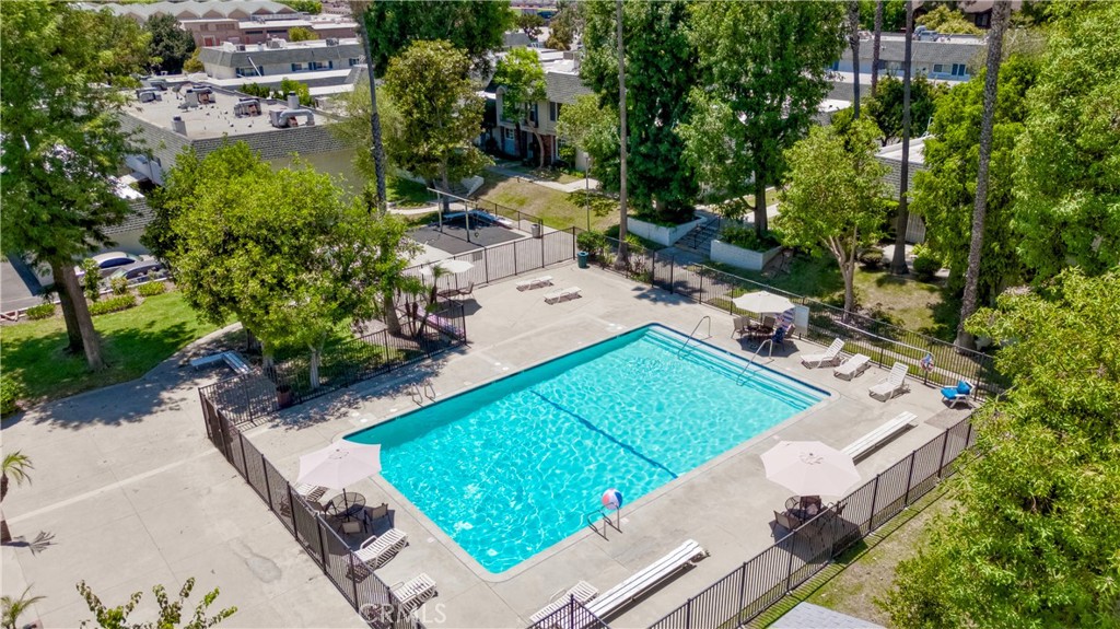 20722 Devonshire Street Chatsworth, CA 91311 - Photo 16 of 20 an aerial view of a house with a yard
