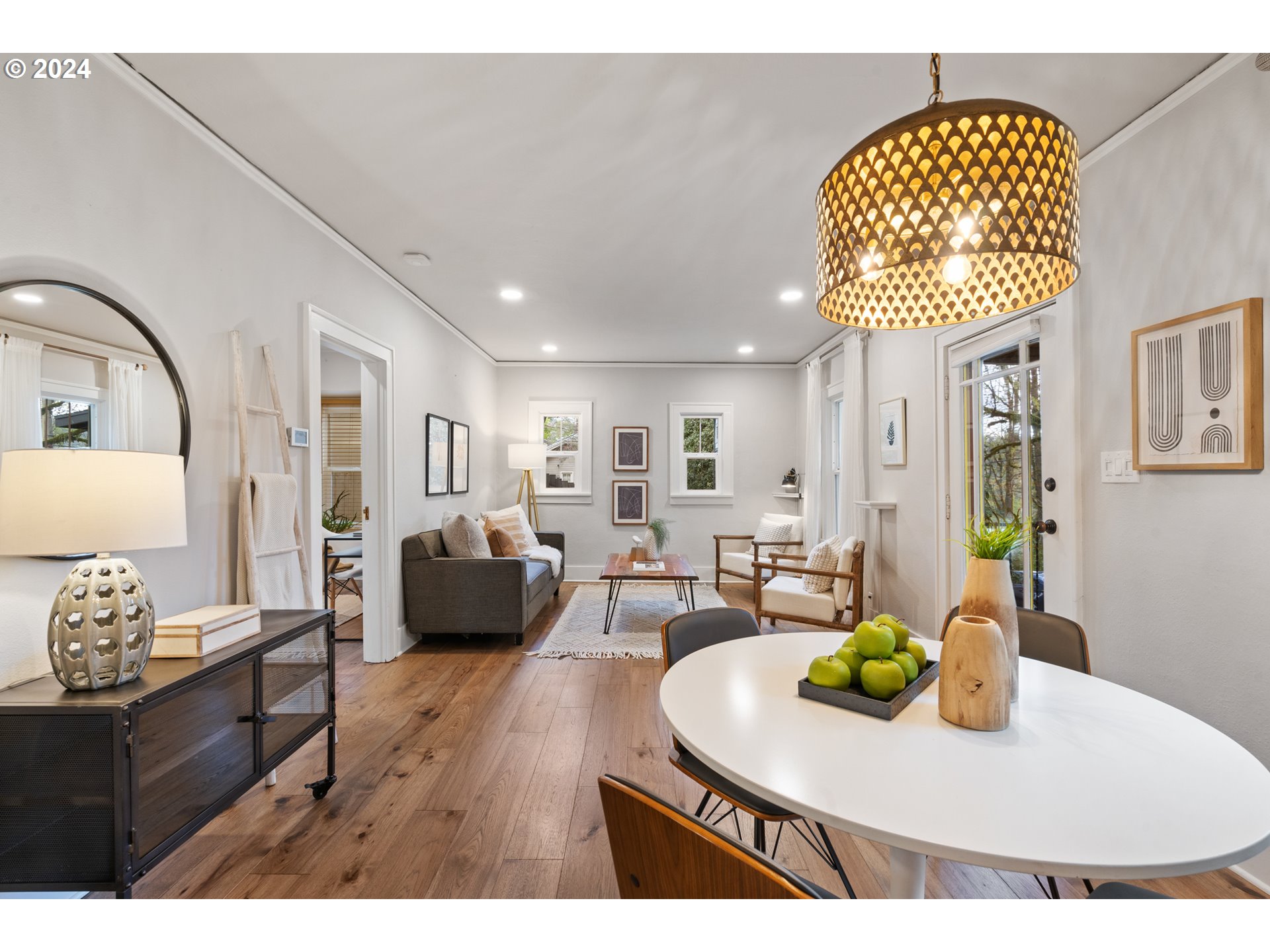 4016 Southwest Cullen Boulevard Portland, OR 97221 - Photo 7 of 41 a view of a dining room with furniture