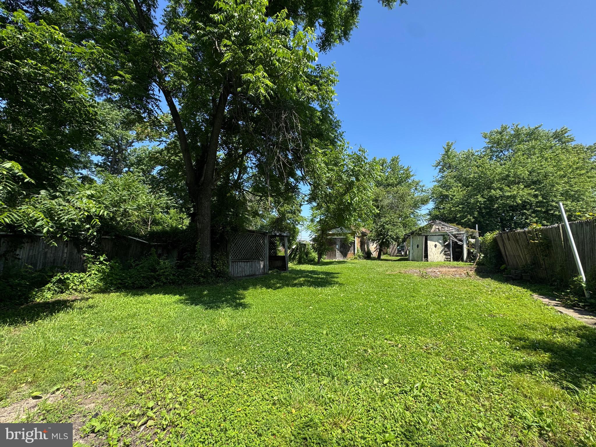 Wagner Avenue Sparrows Point, MD 21219 - Photo 3 of 7 a view of backyard with green space