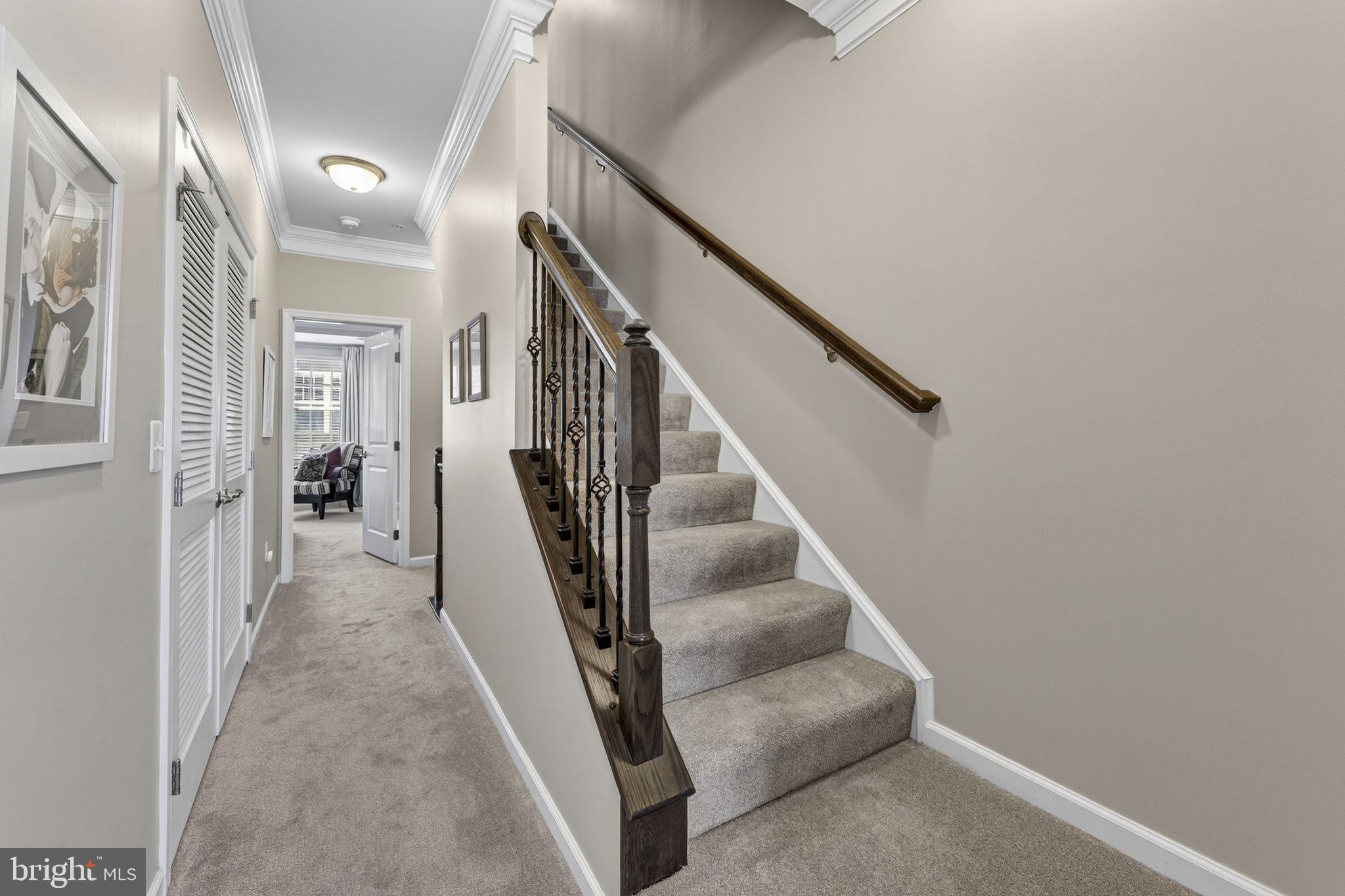 459 Haupt Square Southeast Leesburg, VA 20175 - Photo 47 of 80 a view of entryway and hall with wooden floor