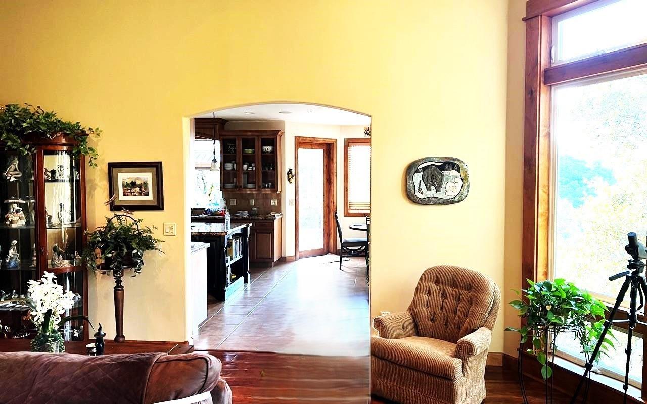 1440 Dog Bar Road Colfax, CA 95713 - Photo 15 of 93 Arch doorway transition from the living room to the gourmet kitchen
