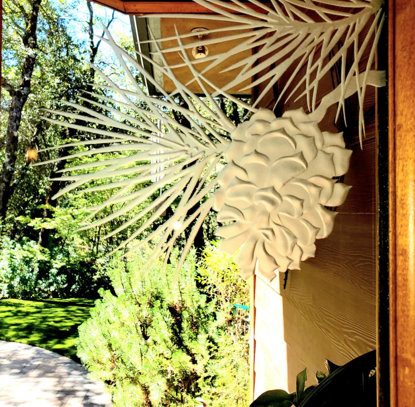 1440 Dog Bar Road Colfax, CA 95713 - Photo 7 of 93 Etched Glass Pondarosa Pine. Front door.