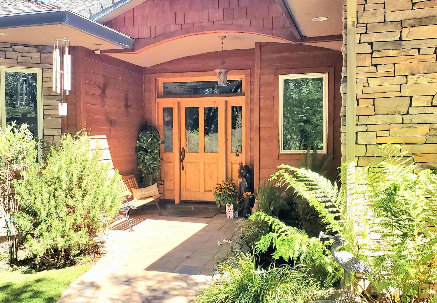 1440 Dog Bar Road Colfax, CA 95713 - Photo 89 of 93 Entrance to property with Hardy plank and stone siding