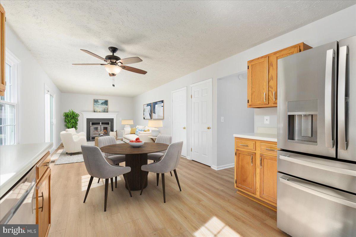 1904 East Beech Road Sterling, VA 20164 - Photo 15 of 52 Kitchen + Family Room (with virtual staging)