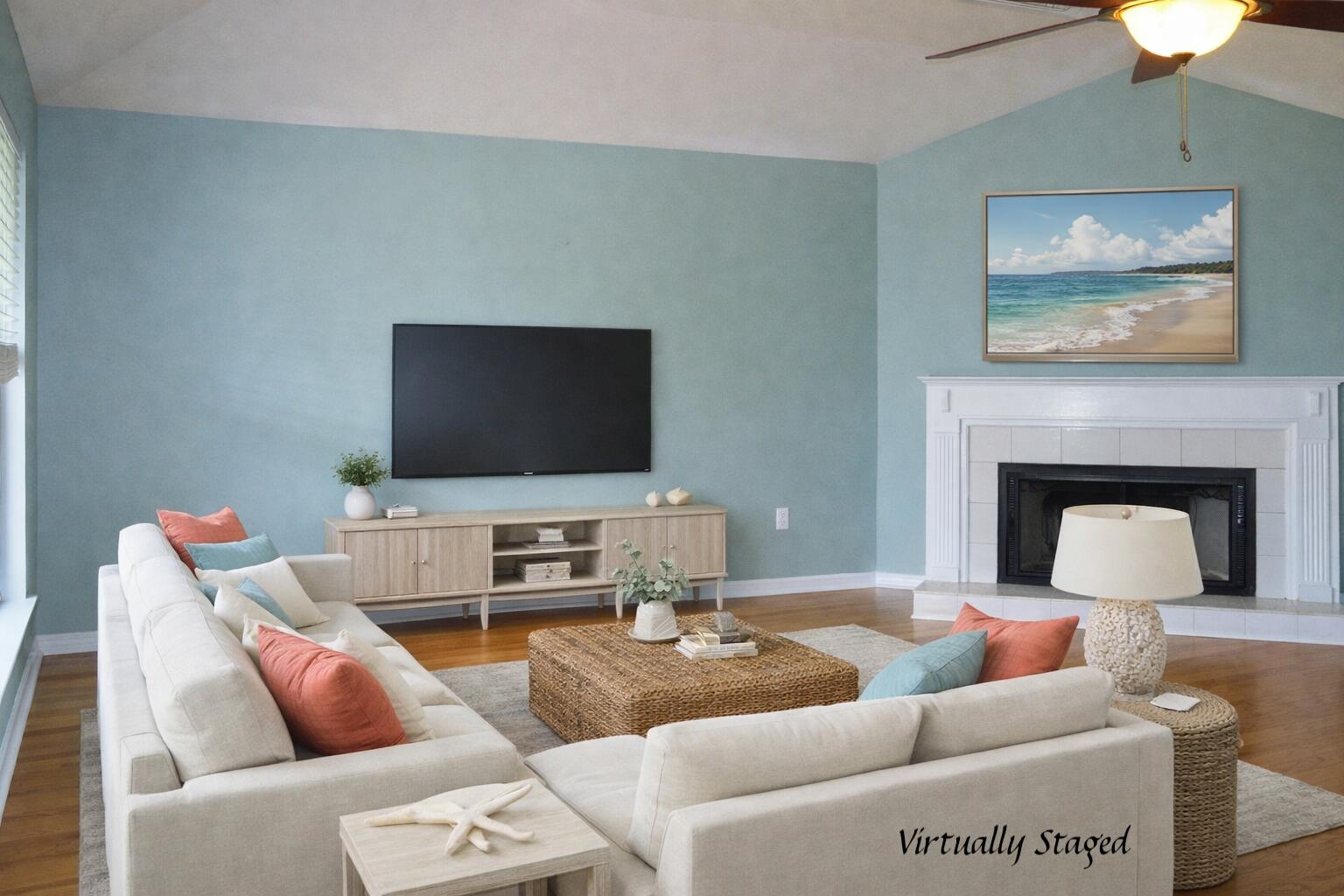 78 Stowe Road Mary Esther, FL 32569 - Photo 6 of 32 Living room 3 with virtual staging