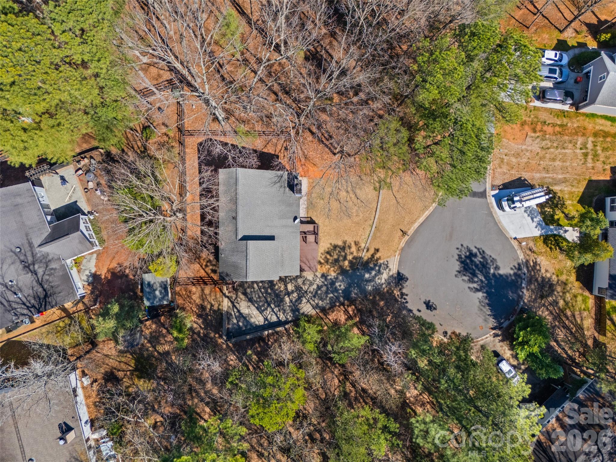 16149 Haroa Court Fort Mill, SC 29708 - Photo 30 of 40 a backyard of a house with lots of green space