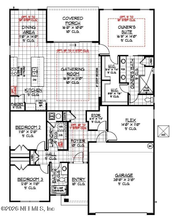 85398 Sandy Rdg Loop, Unit 44 Yulee, FL 32097 - Photo 2 of 2 Fairview floorplan