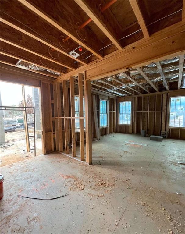 180 5th Street Fayetteville, GA 30214 - Photo 5 of 21 a view of a room with wooden walls