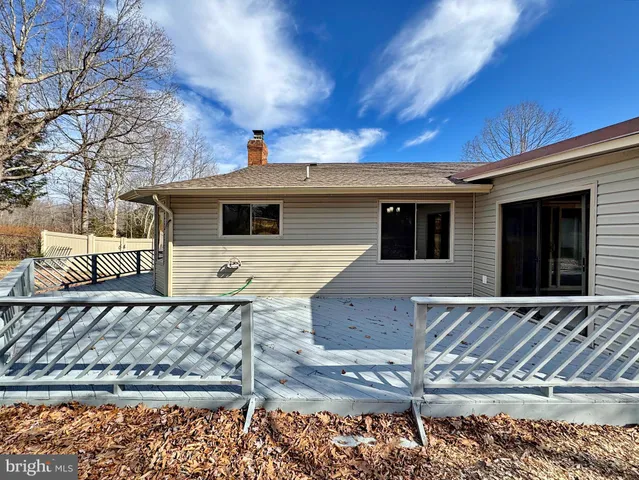 a view of outdoor space with seating area