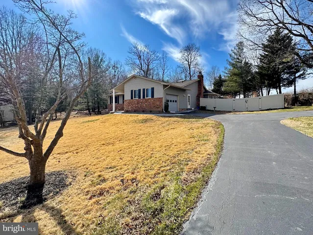 a view of a house with a deck