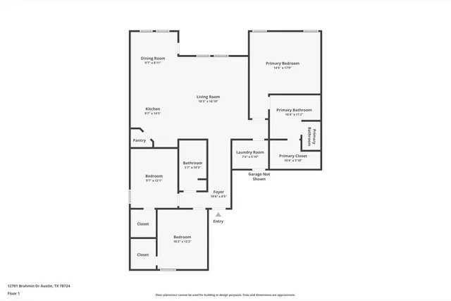 $285,000 | 12701 Brahmin Drive, Austin, TX 78724