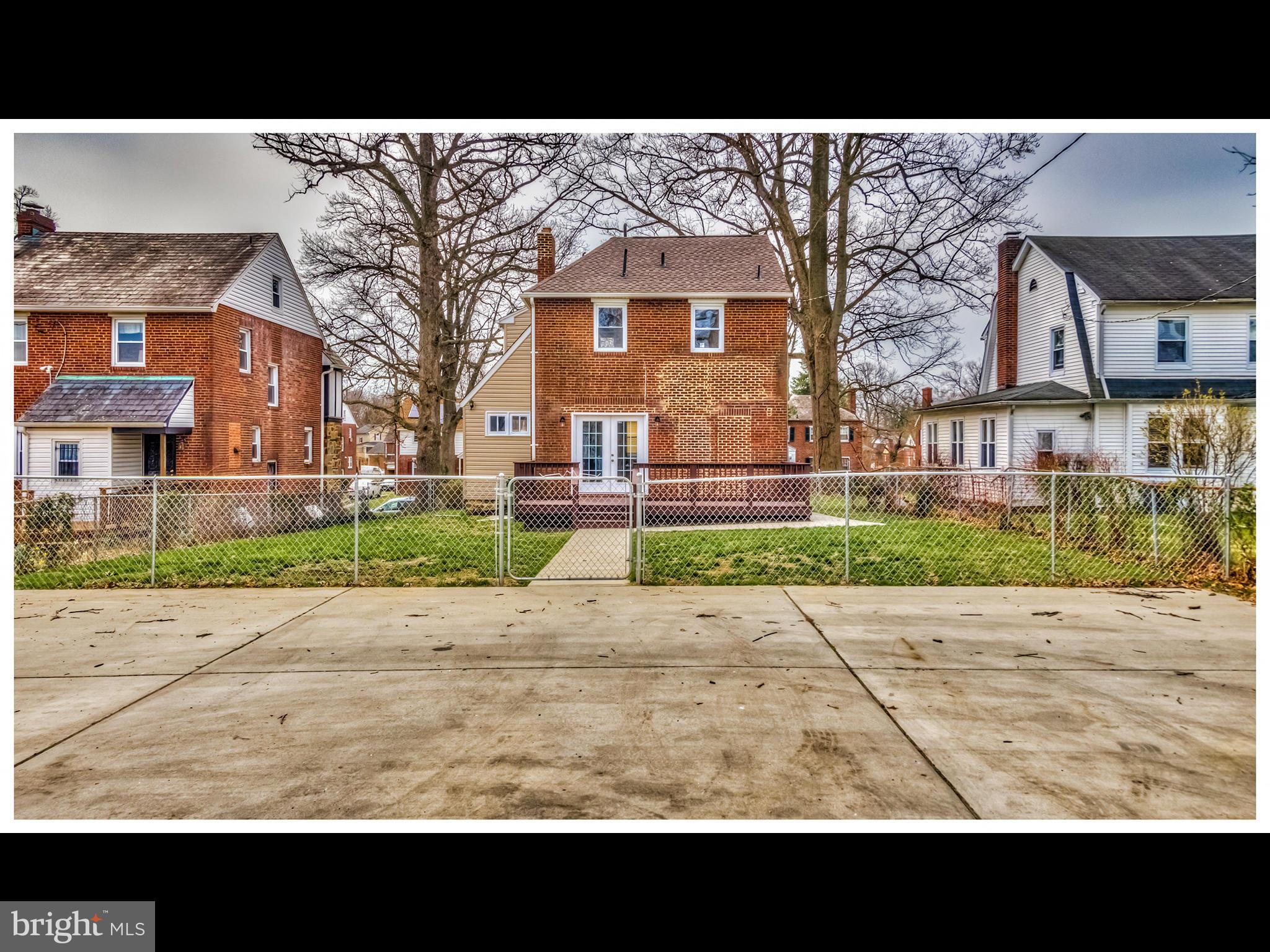 4110 Wentworth Road Baltimore, MD 21207 - Photo 29 of 30 Exterior (Rear)