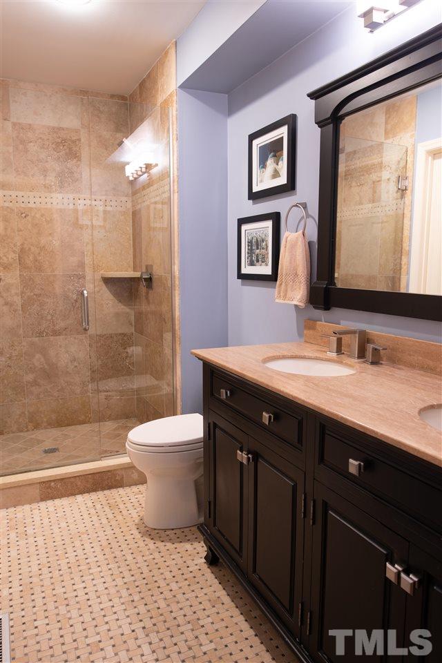 3732 St Marks Road Durham, NC 27707 - Photo 22 of 25 Downstairs connects to bedroom and hall
