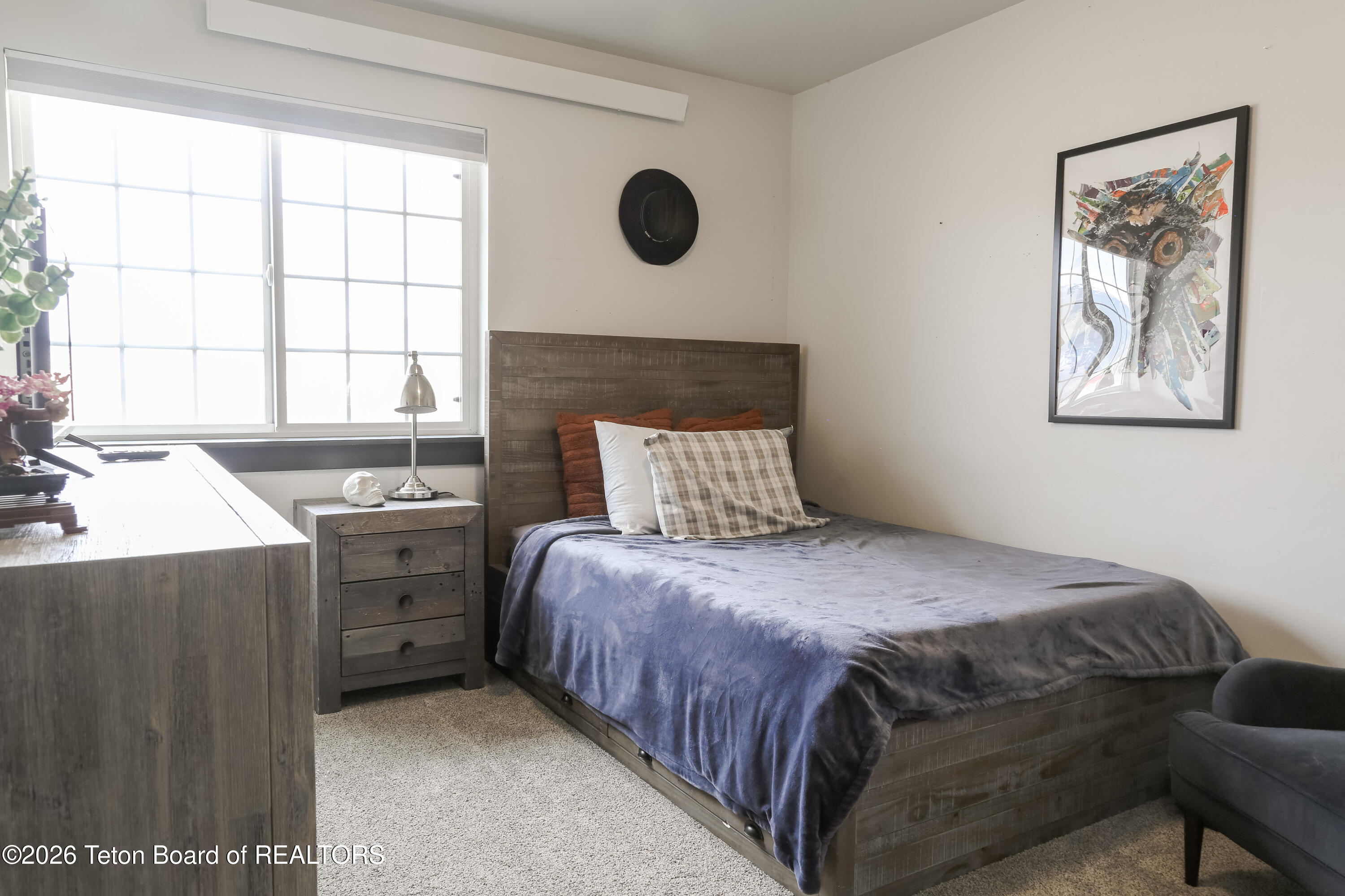 215 Little Greys Loop Etna, WY 83118 - Photo 14 of 20 Bedroom 2