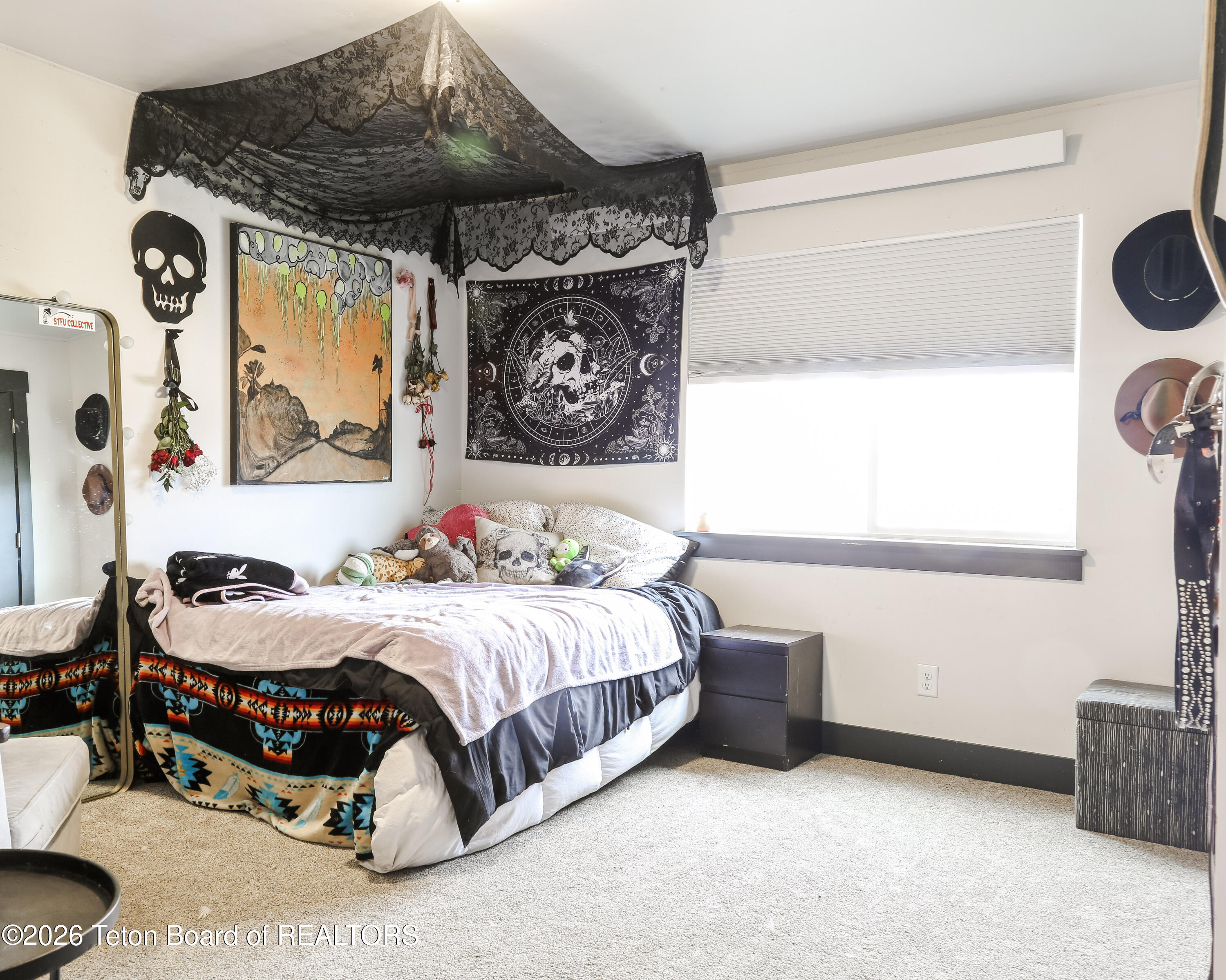 215 Little Greys Loop Etna, WY 83118 - Photo 17 of 20 Bedroom 3