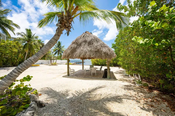 a view of a ocean with a terrace