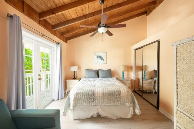 a view of swimming pool with a garden