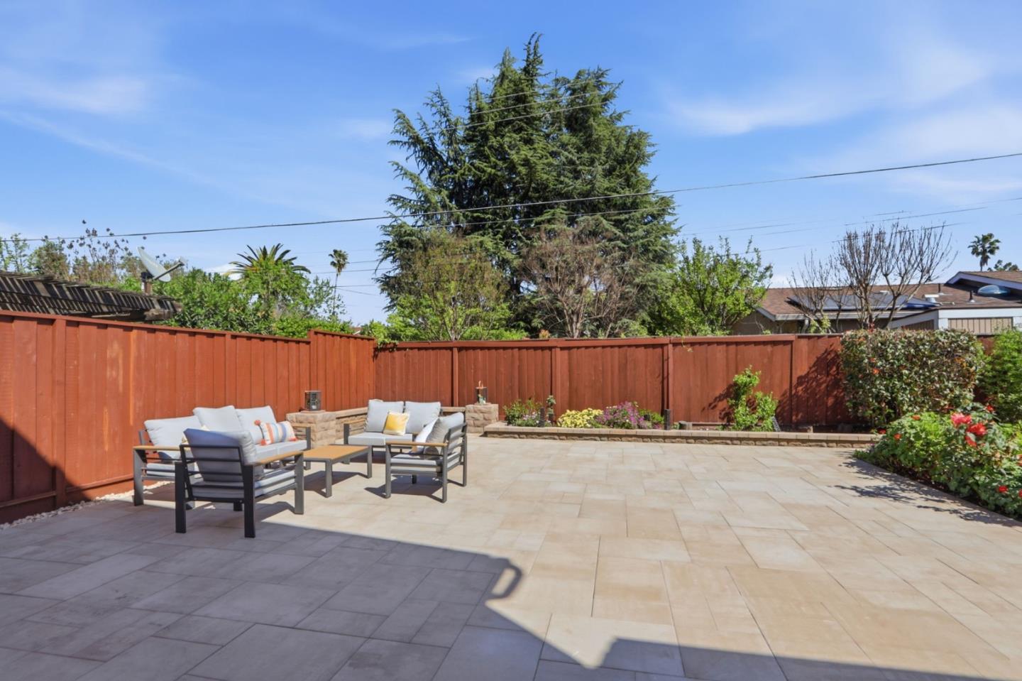 5888 Lean Way San Jose, CA 95123 - Photo 46 of 54 a backyard of a house with outdoor seating