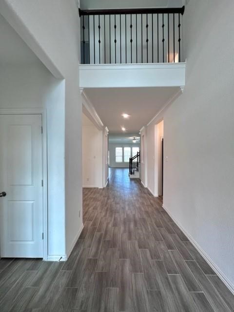 4826 Albany Ridge Lane Rosharon, TX 77583 - Photo 7 of 37 a view of empty room with wooden floor