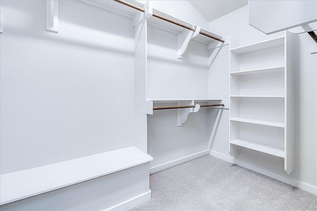 3913 Valley View Road, Unit B Austin, TX 78704 - Photo 17 of 24 a view of an empty walk in closet