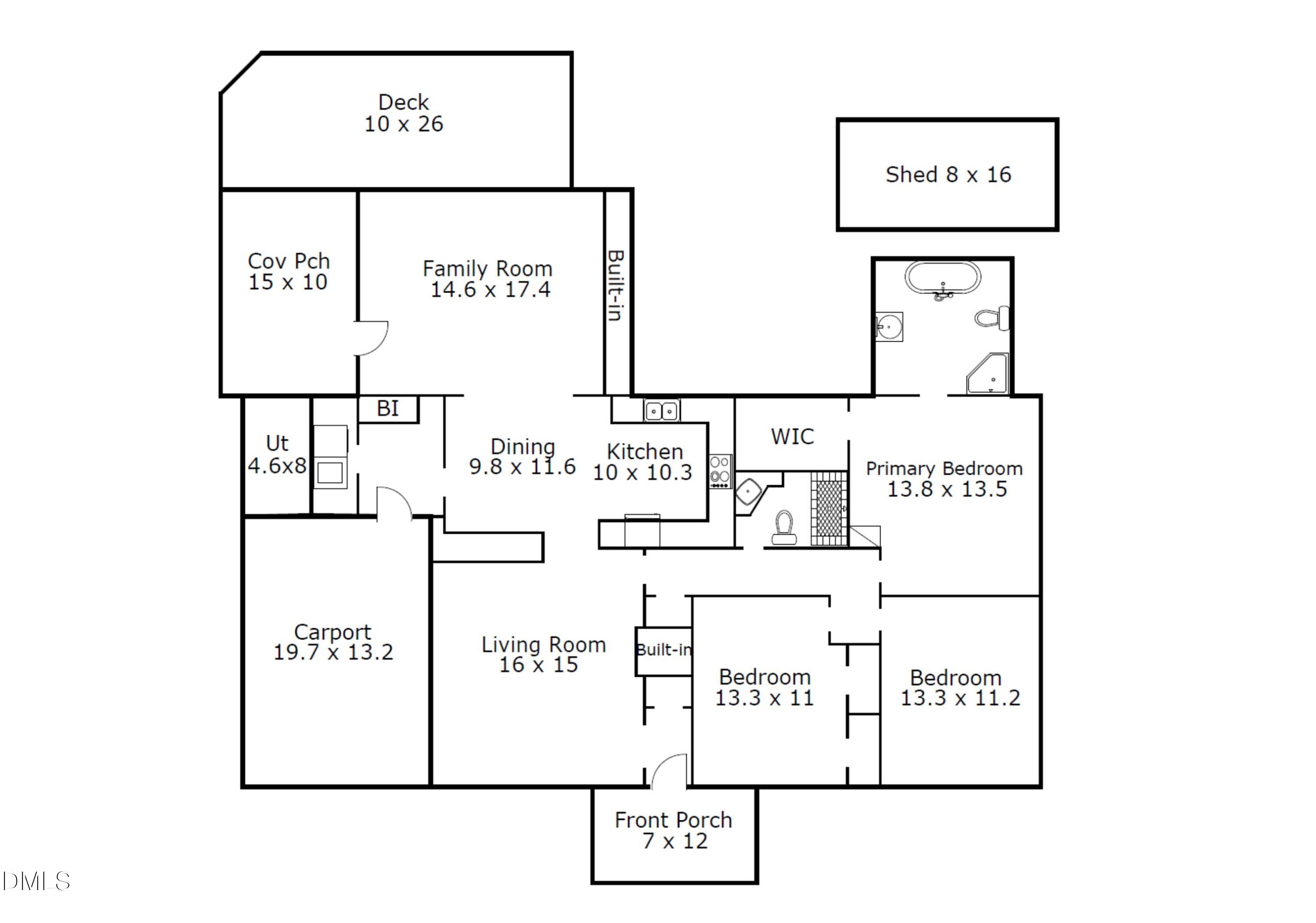 2113 James Slaughter Road Fuquay-Varina, NC 27526 - Photo 41 of 41 Floorplan