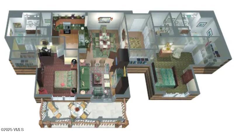 39 Boomerang Road, Unit 841114 Aspen, CO 81611 - Photo 35 of 35 Ritz Aspen-Highlands 2 bdrm floor plan