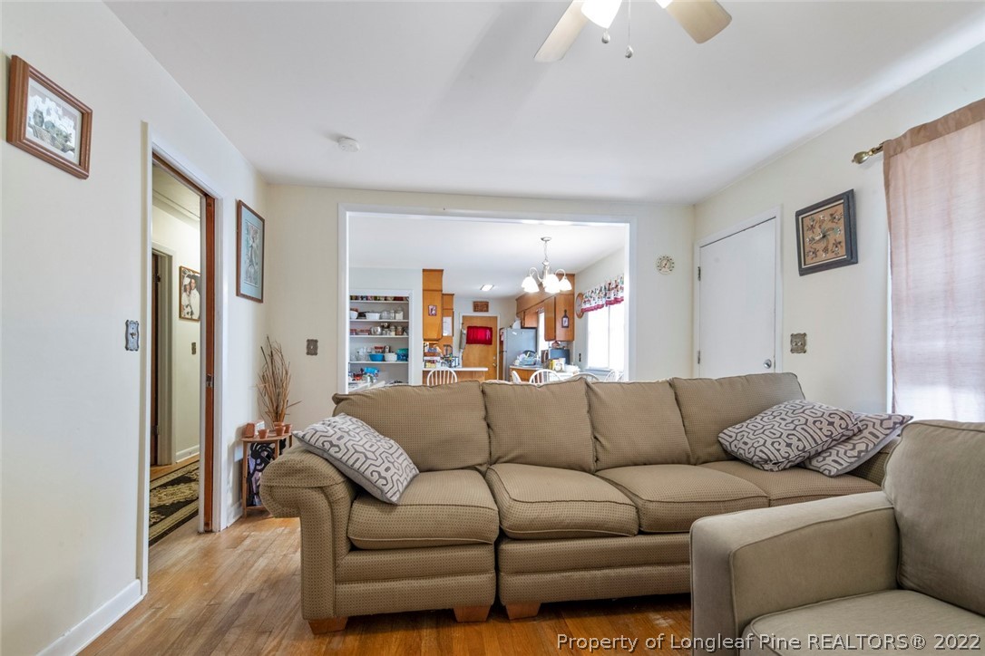 418 Pine Lake Park Road Pembroke, NC 28372 - Photo 5 of 19 a living room with furniture and a couch