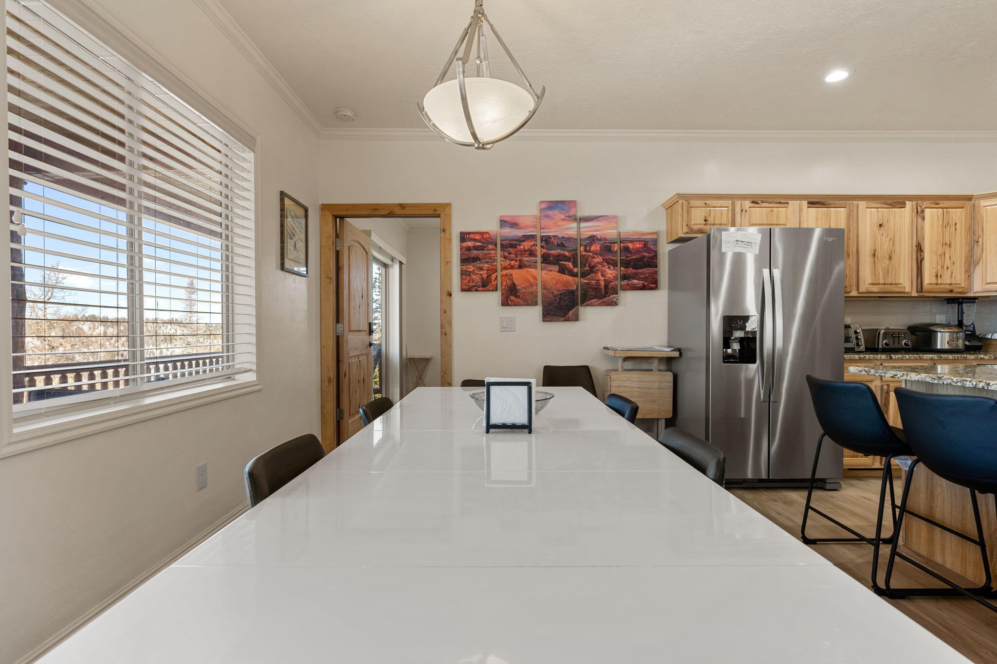 327 Aoki Michi Brian Head, UT 84719 - Photo 16 of 87 Main Level Dining Showing Entry to Bedroom