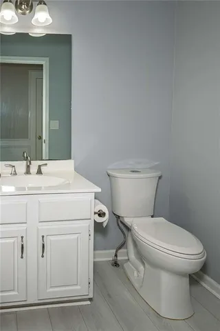 wooden floor in an empty room