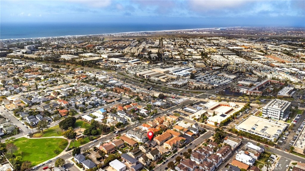 225 16th Place Costa Mesa, CA 92627 - Photo 35 of 43 an aerial view of residential building with an outdoor space