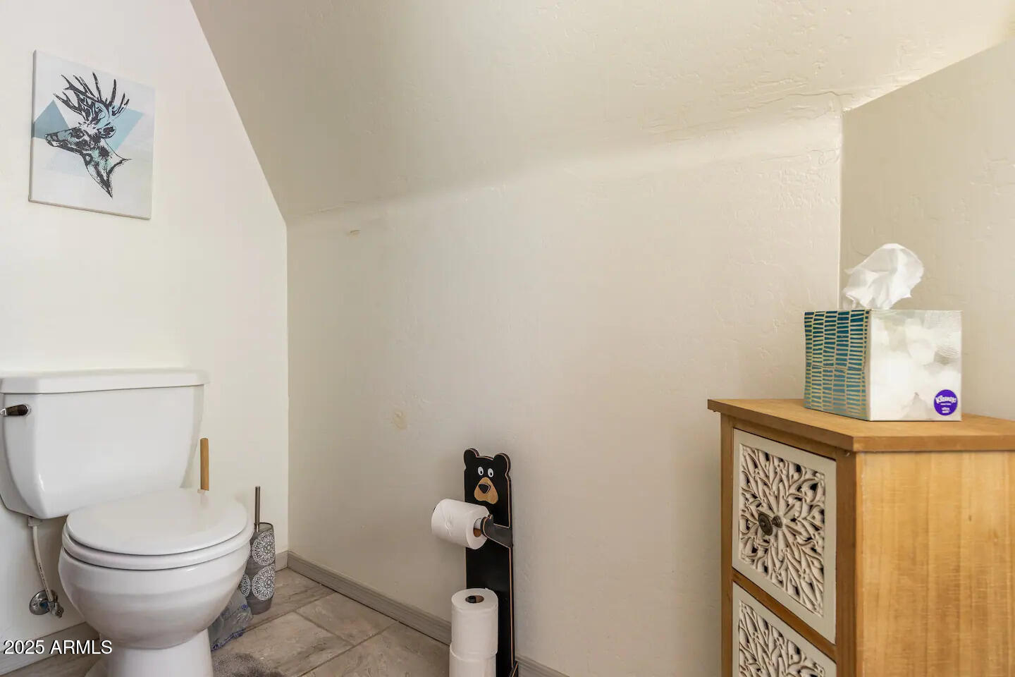 435 Southlake Road Lakeside, AZ 85929 - Photo 19 of 30 a bathroom with a toilet and a sink