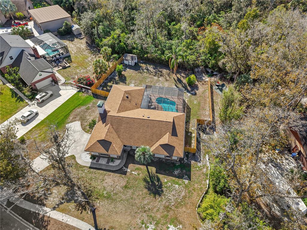 109 Holly Tree Lane Brandon, FL 33511 - Photo 31 of 31 an aerial view of a house with yard swimming pool and outdoor seating