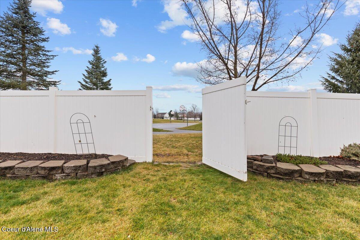 3483 West Lotze Loop Coeur D'Alene, ID 83815 - Photo 41 of 56 Rear gate leading to 11 acre park