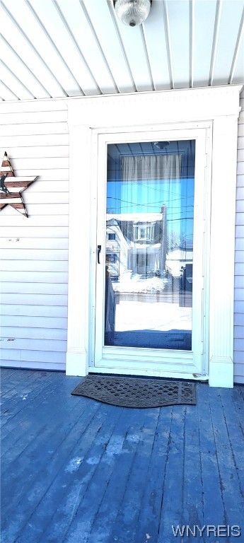 518 Beach Drive Ridgeway, NY 14103 - Photo 2 of 21 Front door entrance