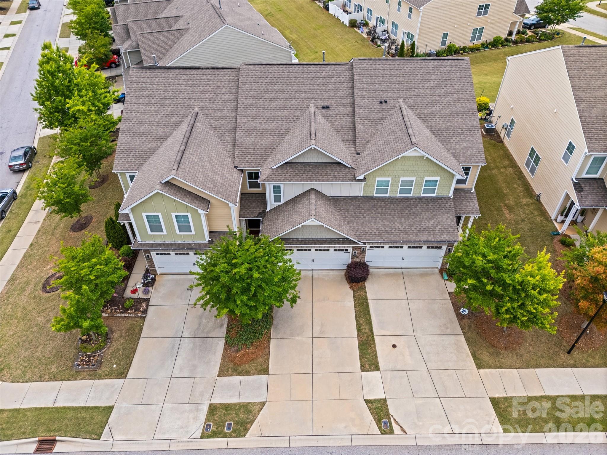 979 Pennington Drive Lancaster, SC 29720 - Photo 30 of 47 an aerial view of a house with a yard and potted plants