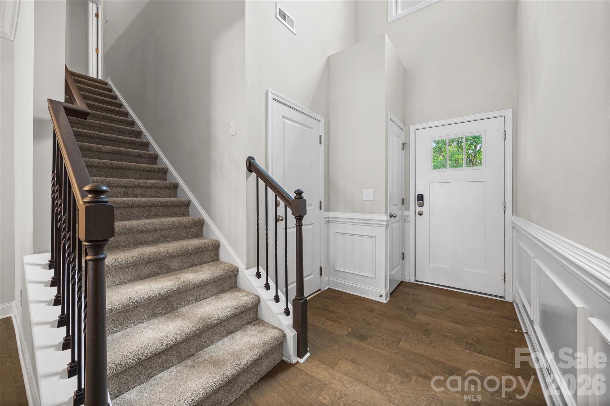 979 Pennington Drive Lancaster, SC 29720 - Photo 3 of 47 a view of entryway and hall with wooden floor