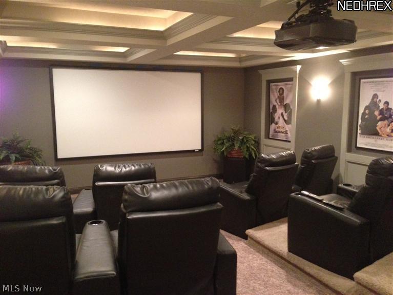 452 Forestview Road Bay Village, OH 44140 - Photo 14 of 24 state of the art theater with seating for 8 in basement