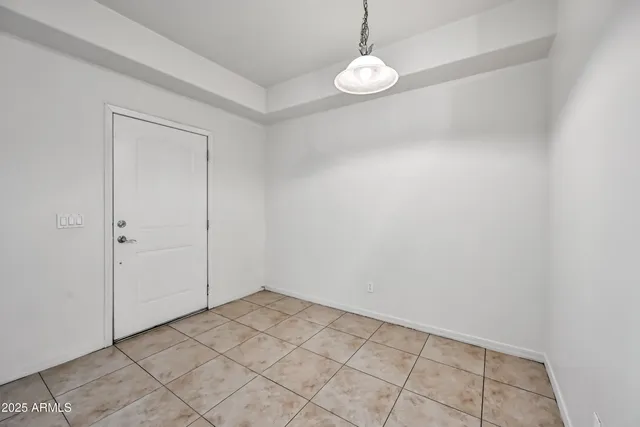 a view of empty room