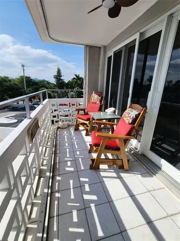 a view of outdoor space with seating area