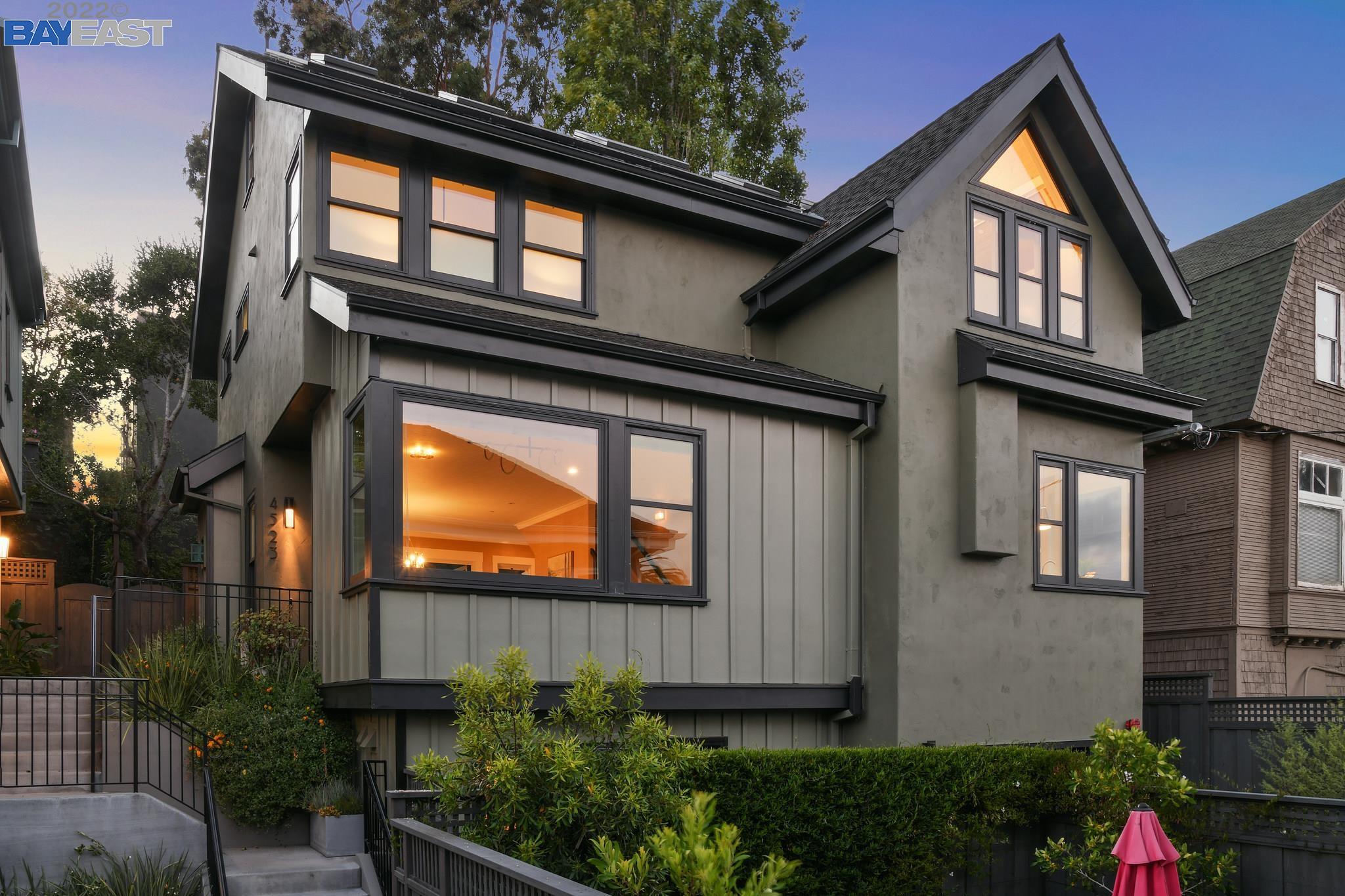 a view of building with a small space