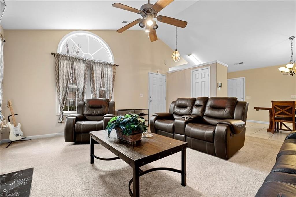 425 Camden Ridge Drive Winston-Salem, NC 27105 - Photo 2 of 11 Great room with coat closet at entrance.