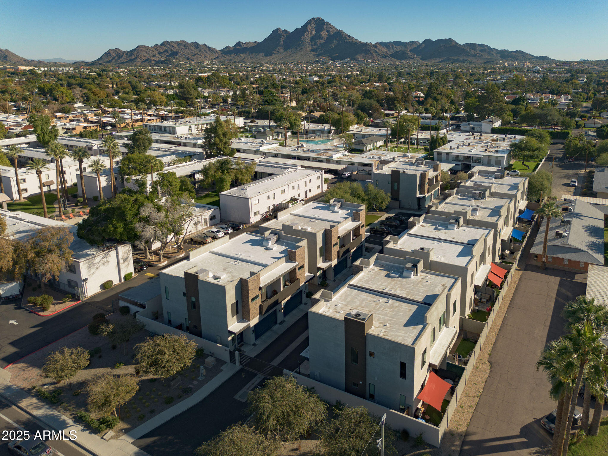 6301 North 12th Street, Unit 6 Phoenix, AZ 85014 - Photo 18 of 18 a view of a city with a mountain